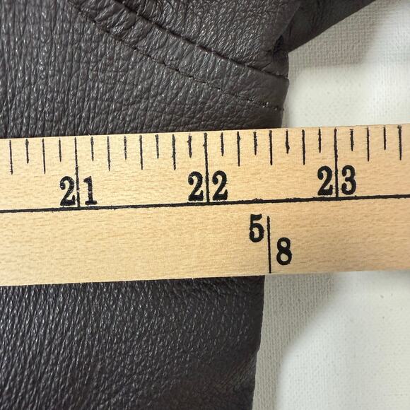 Air Force Airborne Leathers Men’s L Pilot Jacket Brown Genuine Leather - Picture 9 of 11